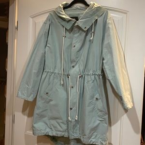 J crew raincoat